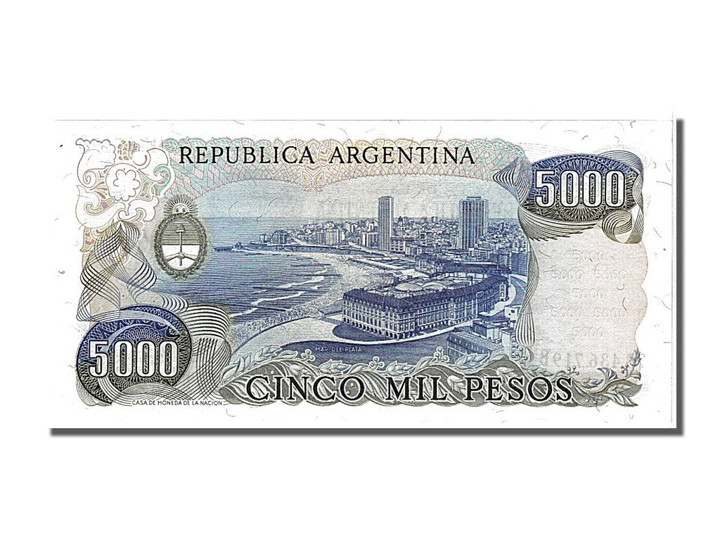 Argentina, 5000 Pesos, 1977, KM #305a, UNC(65-70), 719B
