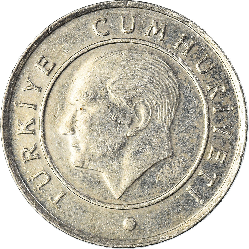 Coin, Turkey, 25 Kurus, 2012, EF(40-45), Copper-nickel, KM:1242