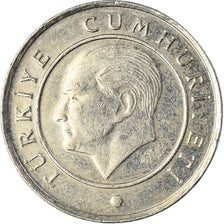 Coin, Turkey, 25 Kurus, 2012, EF(40-45), Copper-nickel, KM:1242