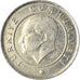 Coin, Turkey, 25 Kurus, 2012, EF(40-45), Copper-nickel, KM:1242