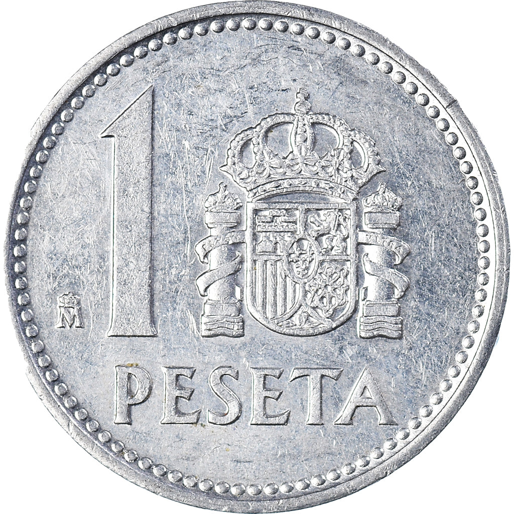Münze, Spanien, Juan Carlos I, Peseta, 1988, S+, Aluminium, KM:821
