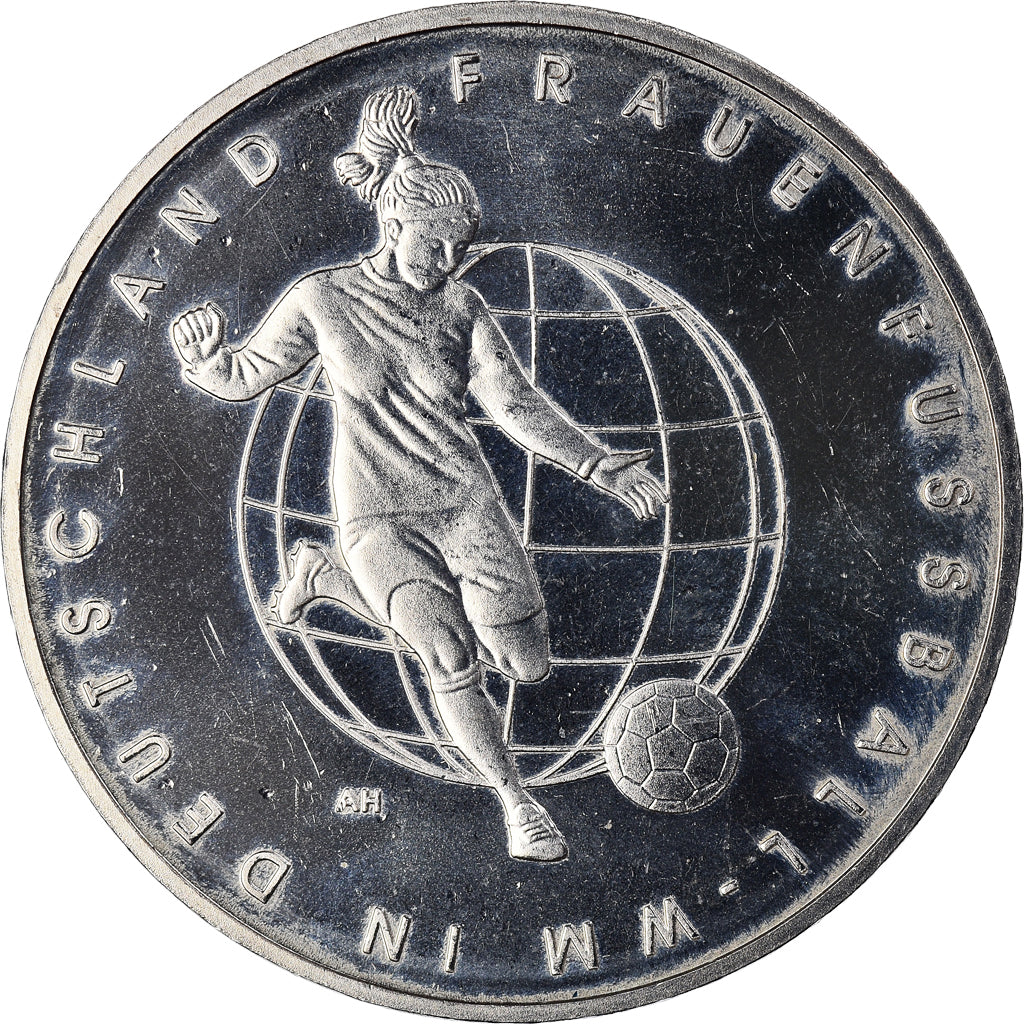 GERMANIA - REPUBBLICA FEDERALE, 10 Euro, Soccer (Football) Women's World Cup in
