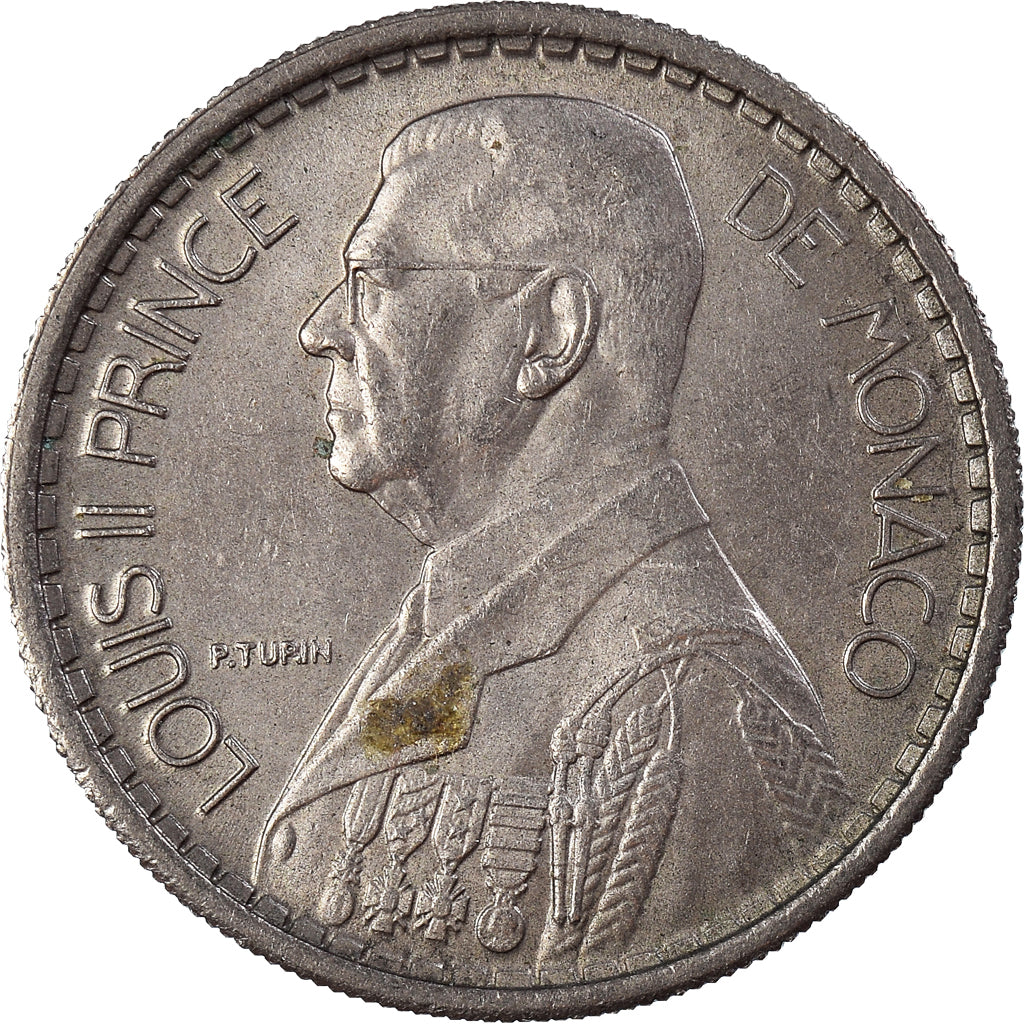 Münze, Monaco, Louis II, 10 Francs, 1946, Paris, S+, Kupfer-Nickel, KM:123