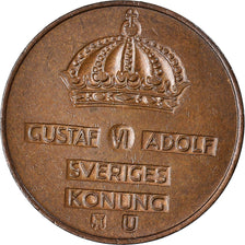 Coin, Sweden, Gustaf VI, 2 Öre, 1968, VF(30-35), Bronze, KM:821