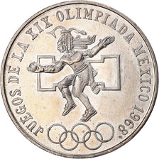 Coin, Mexico, 25 Pesos, 1968, Mexico, AU(50-53), Silver, KM:479.1