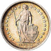 Coin, Switzerland, 1/2 Franc, 1965, Bern, MS(63), Silver, KM:23