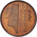 Münze, Niederlande, Beatrix, 5 Cents, 1992, S+, Bronze, KM:202