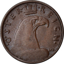 Moneta, Austria, Groschen, 1925, BB+, Bronzo, KM:2836