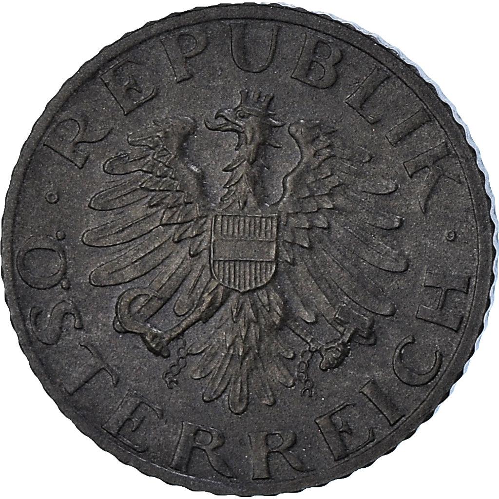 Coin, Austria, 5 Groschen, 1969, EF(40-45), Zinc, KM:2875