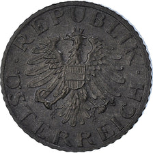 Coin, Austria, 5 Groschen, 1969, EF(40-45), Zinc, KM:2875