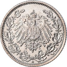 Moneta, GERMANIA - IMPERO, 1/2 Mark, 1918, Berlin, SPL-, Argento, KM:17