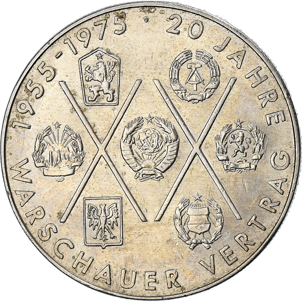 Münze, GERMAN-DEMOCRATIC REPUBLIC, 10 Mark, 1975, Berlin, SS, Kupfer-Nickel