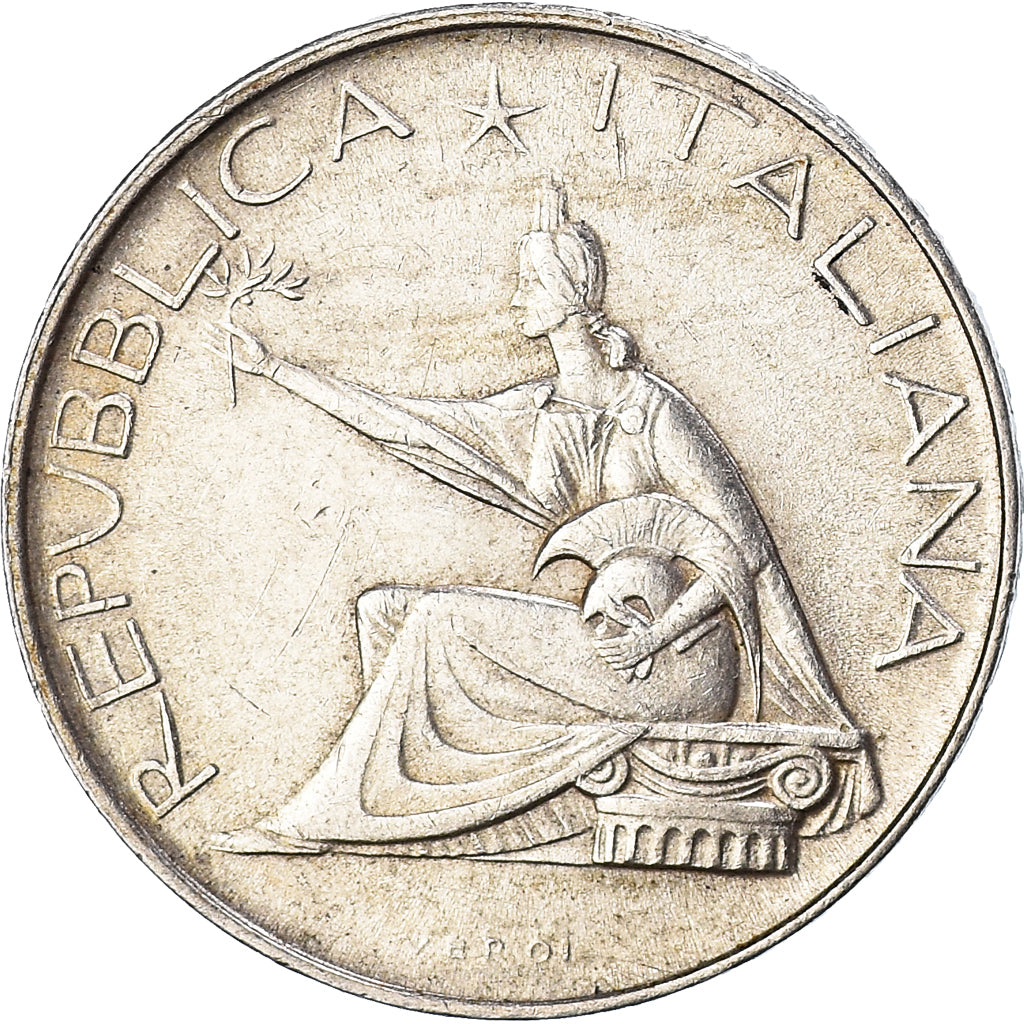 Coin, Italy, 500 Lire, 1961, Rome, EF(40-45), Silver, KM:99