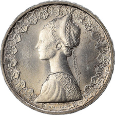 Coin, Italy, 500 Lire, 1964, Rome, AU(50-53), Silver, KM:98