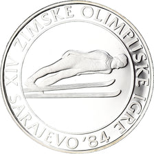 Coin, Yugoslavia, 500 Dinara, 1983, BE, MS(65-70), Silver, KM:102