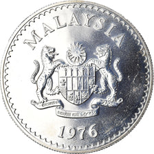 Moneta, Malesia, 15 Ringgit, 1976, SPL, Argento, KM:19