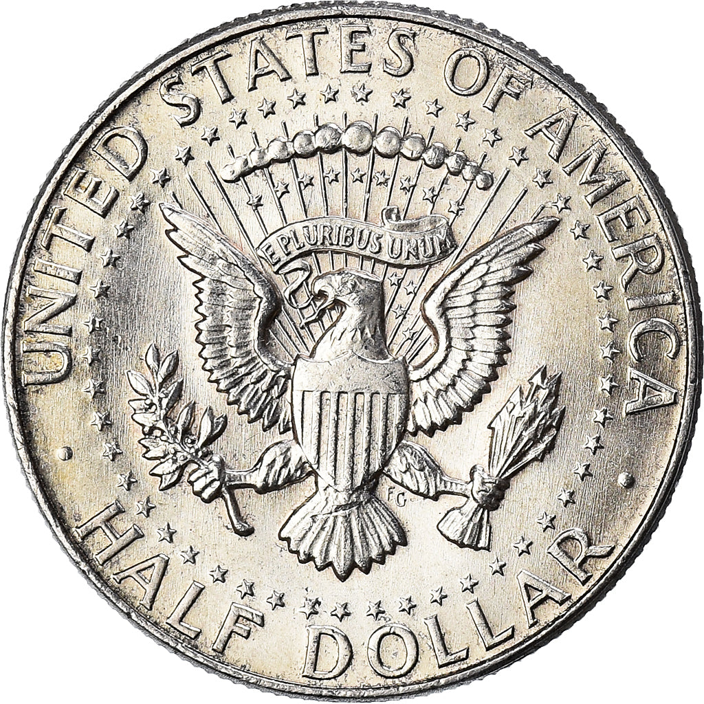 Coin, United States, Kennedy Half Dollar, Half Dollar, 1964, U.S. Mint