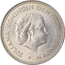 Coin, Netherlands, Juliana, 10 Gulden, 1970, EF(40-45), Silver, KM:195