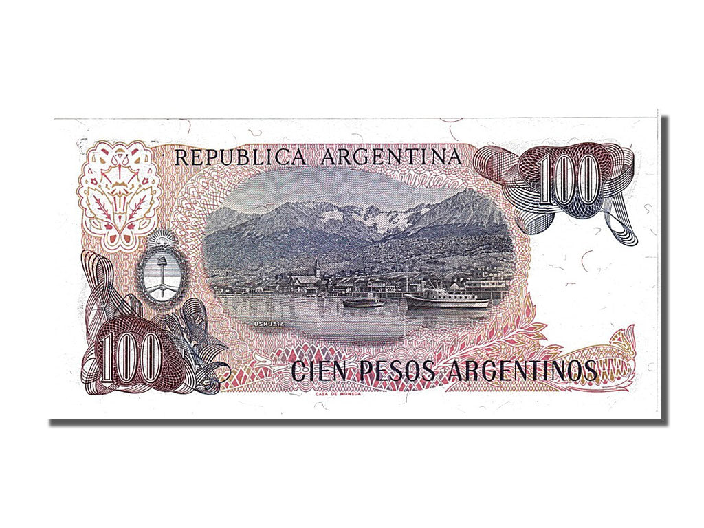 Argentina, 100 Pesos Argentinos, 1983, KM #315a, UNC(65-70), 282B