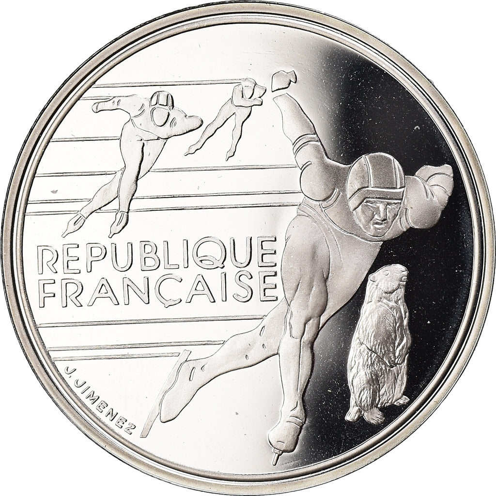 Coin, France, 100 Francs, 1990, BE, MS(65-70), Silver, KM:980, Gadoury:C7
