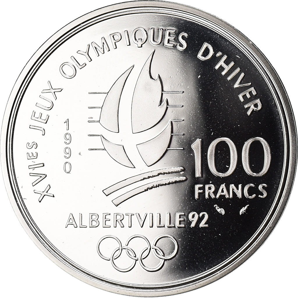 Coin, France, 100 Francs, 1990, BE, MS(65-70), Silver, KM:980, Gadoury:C7
