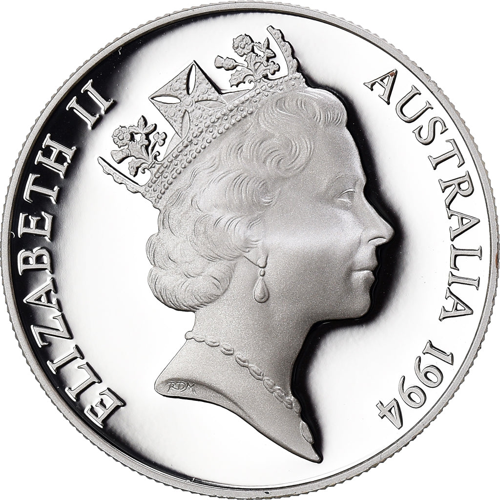 Coin, Australia, Elizabeth II, 10 Dollars, 1994, BE, MS(65-70), Silver, KM:223