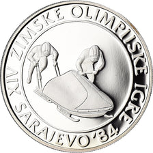 Coin, Yugoslavia, 100 Dinara, 1983, BE, MS(65-70), Silver, KM:99