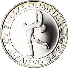 Coin, Yugoslavia, 100 Dinara, 1983, BE, MS(65-70), Silver, KM:98