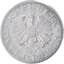 Coin, Austria, 50 Groschen, 1947, MS(63), Aluminum, KM:2870