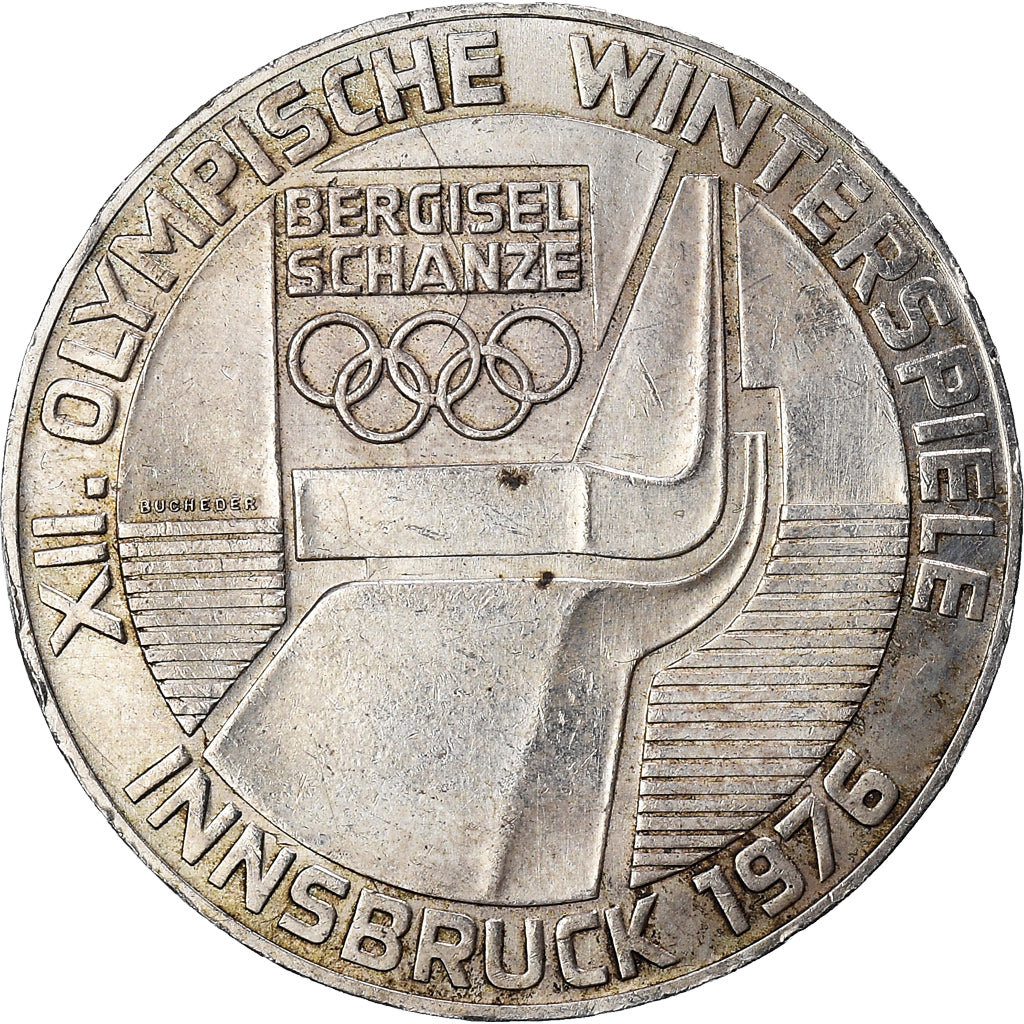 Coin, Austria, 100 Schilling, 1976, Vienna, AU(50-53), Silver, KM:2927