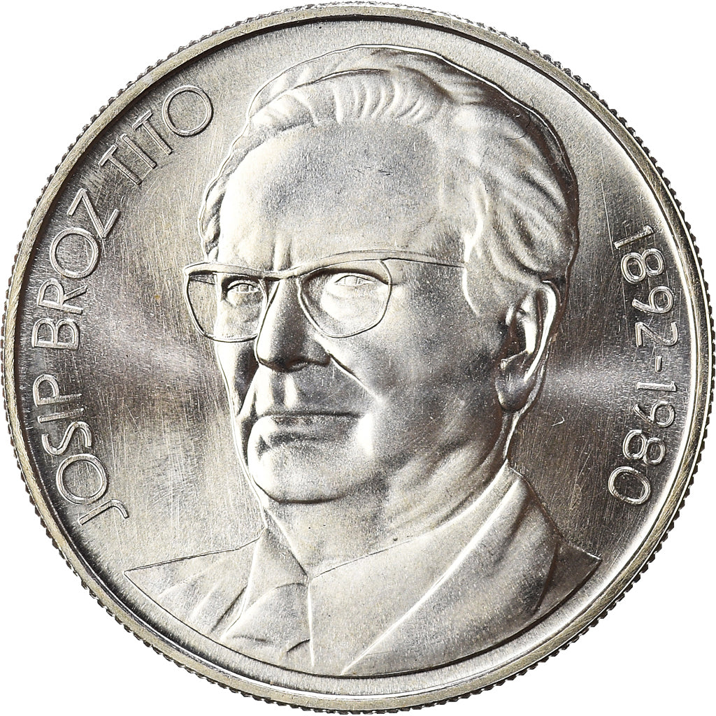 Coin, Yugoslavia, 1000 Dinara, 1980, FDC, MS(65-70), Silver, KM:78