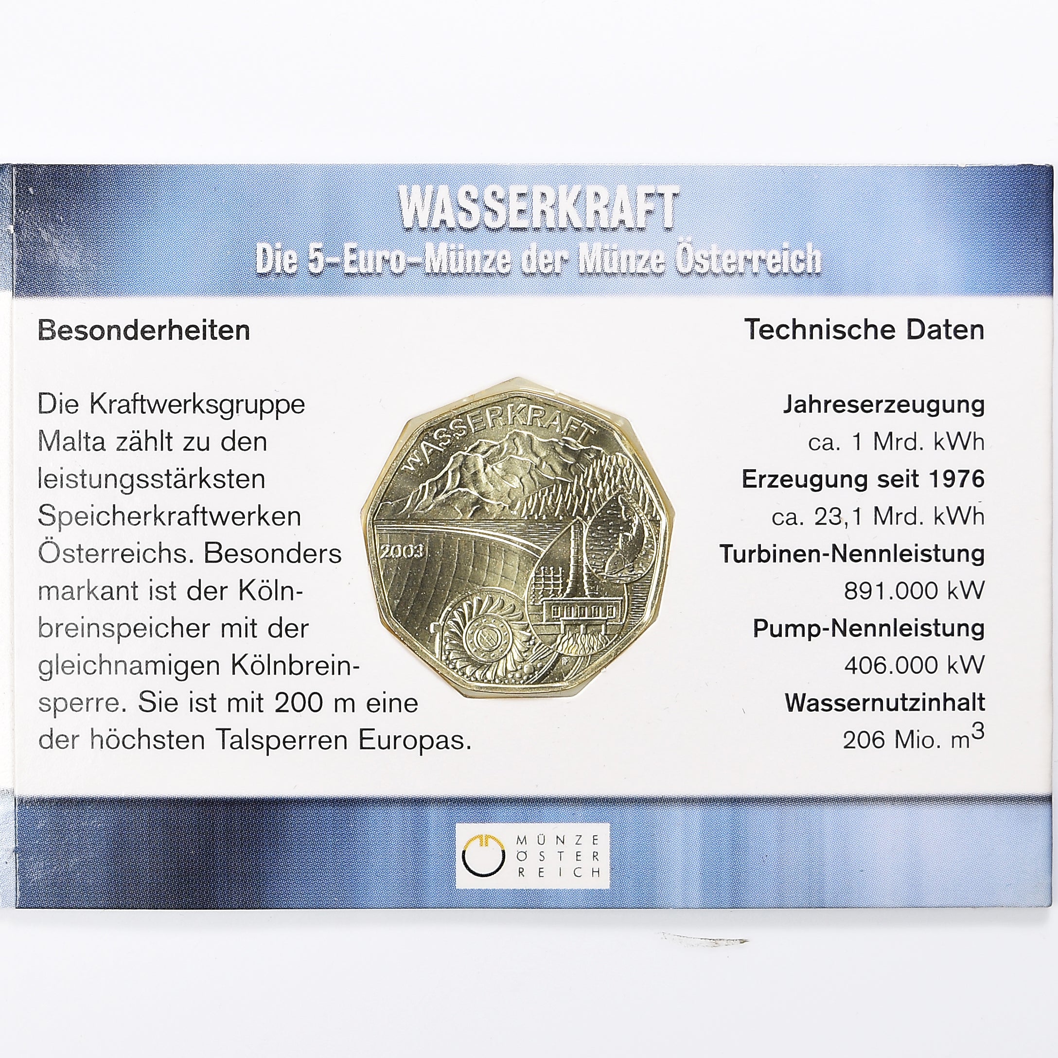 Austria, 5 Euro, 2003, Vienna, MS(65-70), Srebro, KM:3105