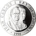 Coin, Spain, Juan Carlos I, 2000 Pesetas, 1990, Madrid, BE, MS(65-70), Silver