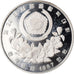 Moneda, COREA DEL SUR, 10000 Won, 1987, BE, FDC, Plata, KM:57
