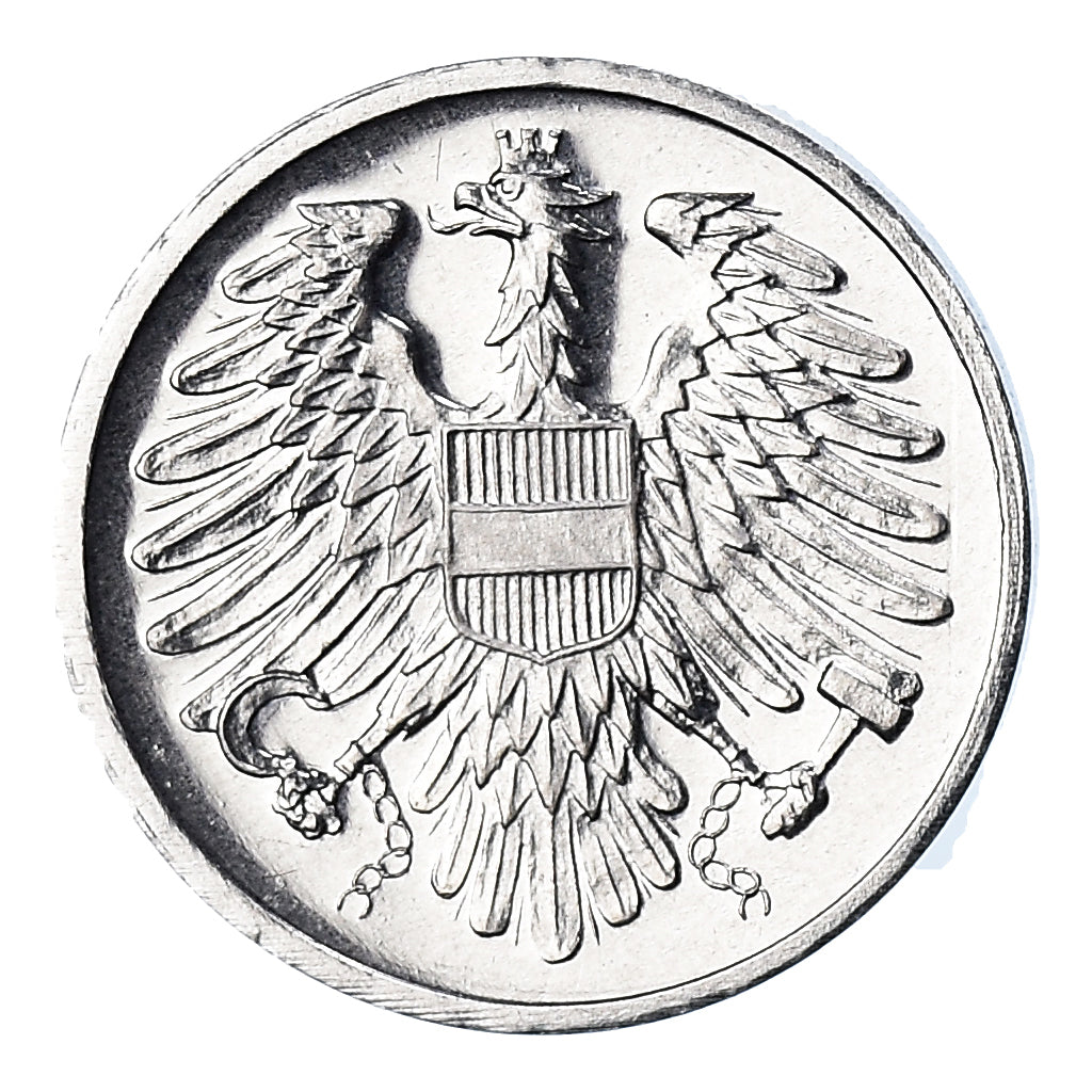 Coin, Austria, 2 Groschen, 1973, FDC, MS(65-70), Aluminum, KM:2876