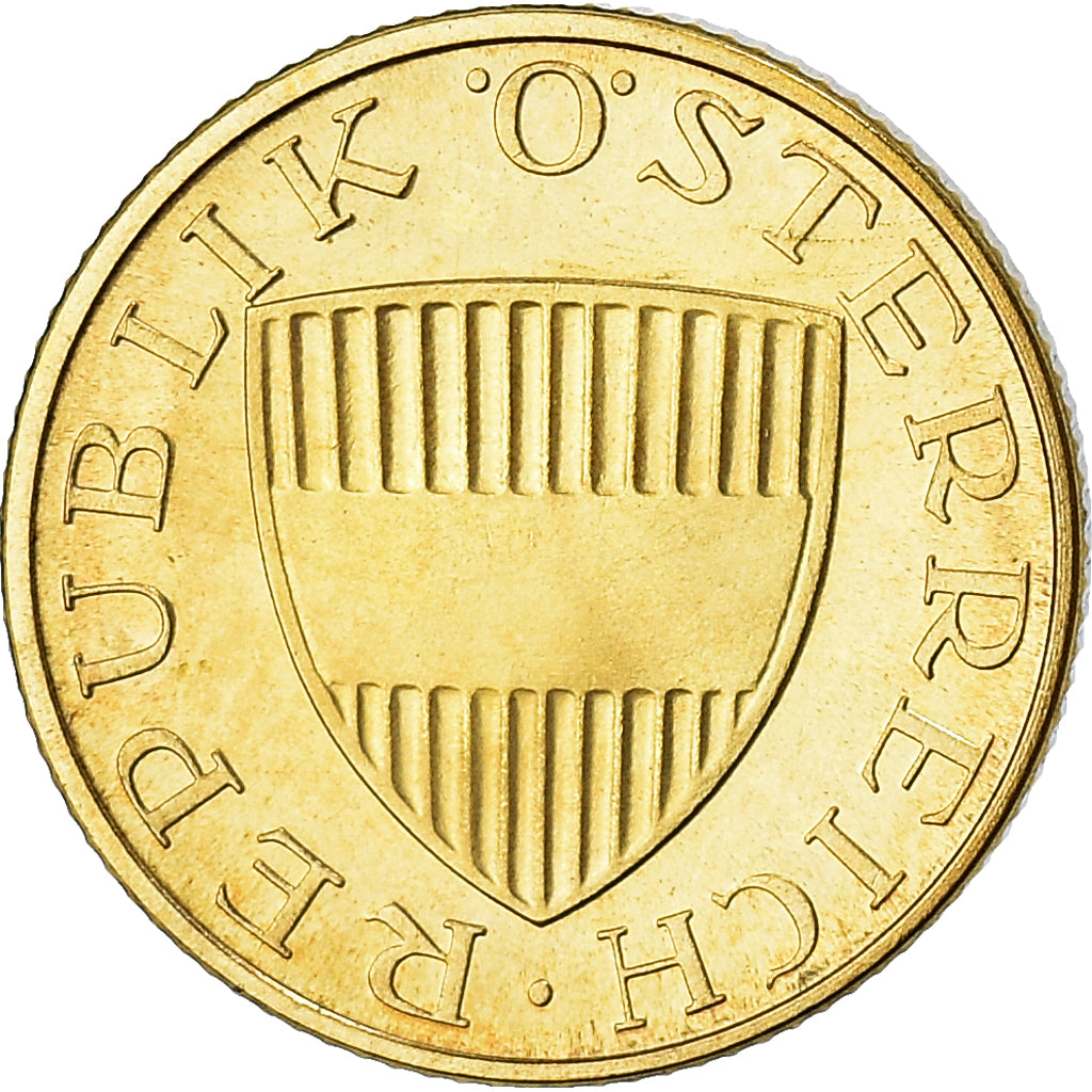 Coin, Austria, 50 Groschen, 1973, MS(63), Aluminum-Bronze, KM:2885