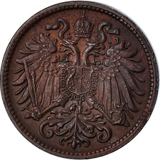 Münze, Österreich, Franz Joseph I, 2 Heller, 1909, SS, Bronze, KM:2801