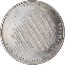 Coin, Netherlands, 50 Gulden, 1988, BE, EF(40-45), Silver, KM:212