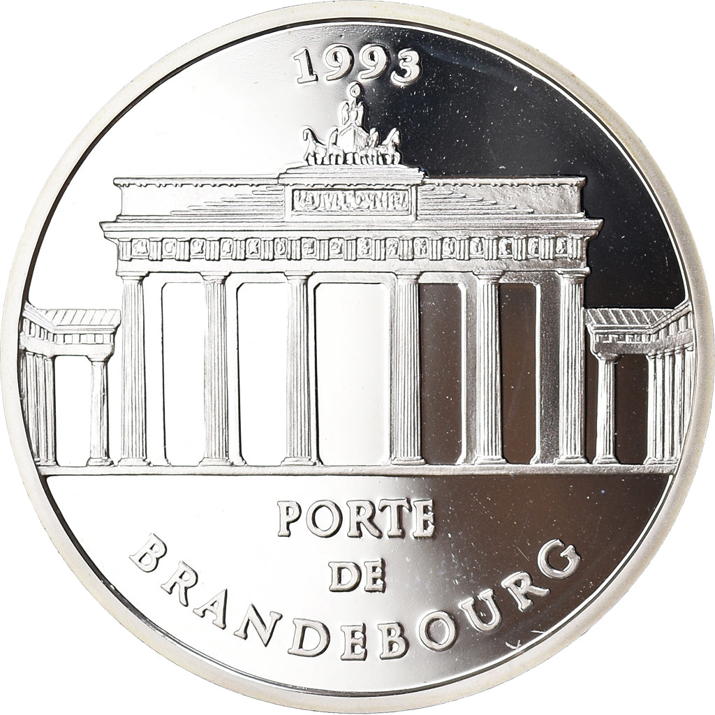 Moneta, Francia, 100 Francs-15 Ecus, 1993, BE, FDC, Argento, KM:1032