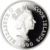 Moneda, Islas Cook, Elizabeth II, 10 Dollars, 1990, BE, FDC, Plata, KM:79