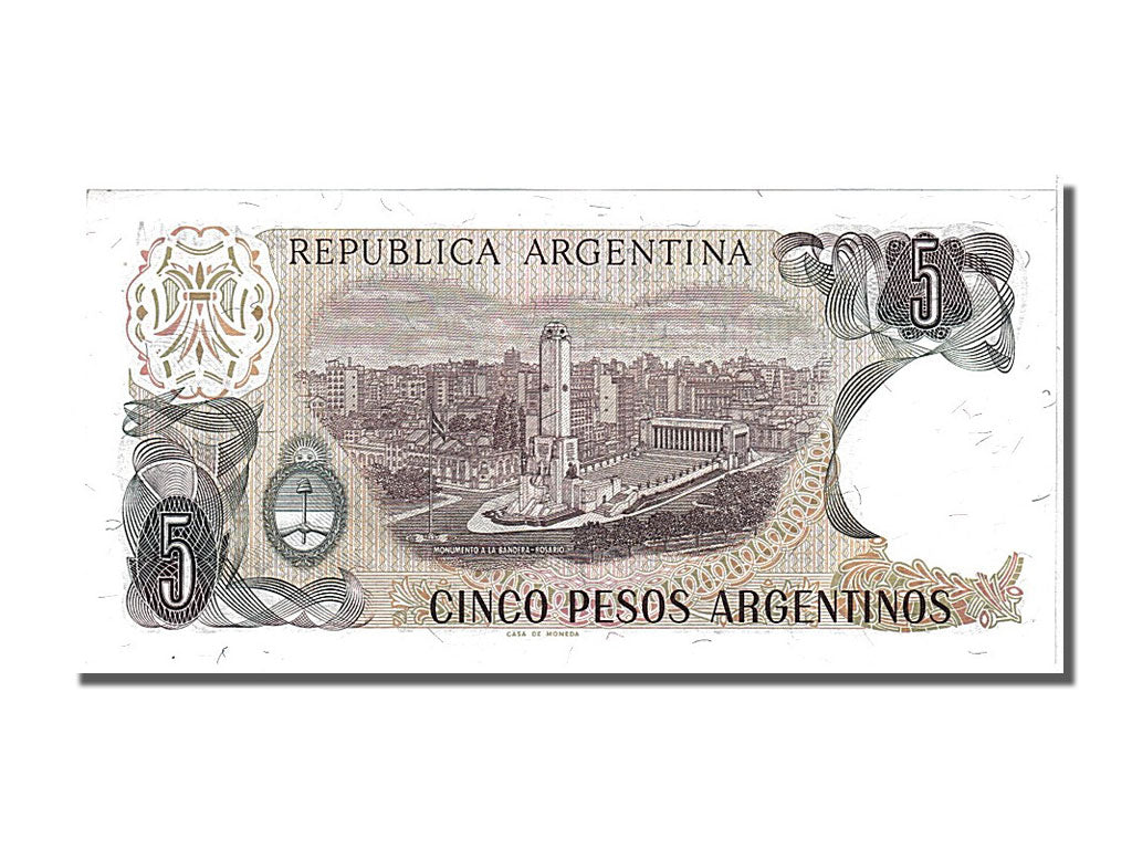 Argentina, 5 Pesos Argentinos, 1983, KM #312a, UNC(65-70), 544A