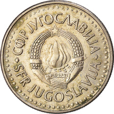 Moneda, Yugoslavia, 5 Dinara, 1990, MBC, Cobre - níquel - cinc, KM:144