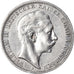 Münze, Deutsch Staaten, PRUSSIA, Wilhelm II, 3 Mark, 1908, Berlin, SS+, Silber