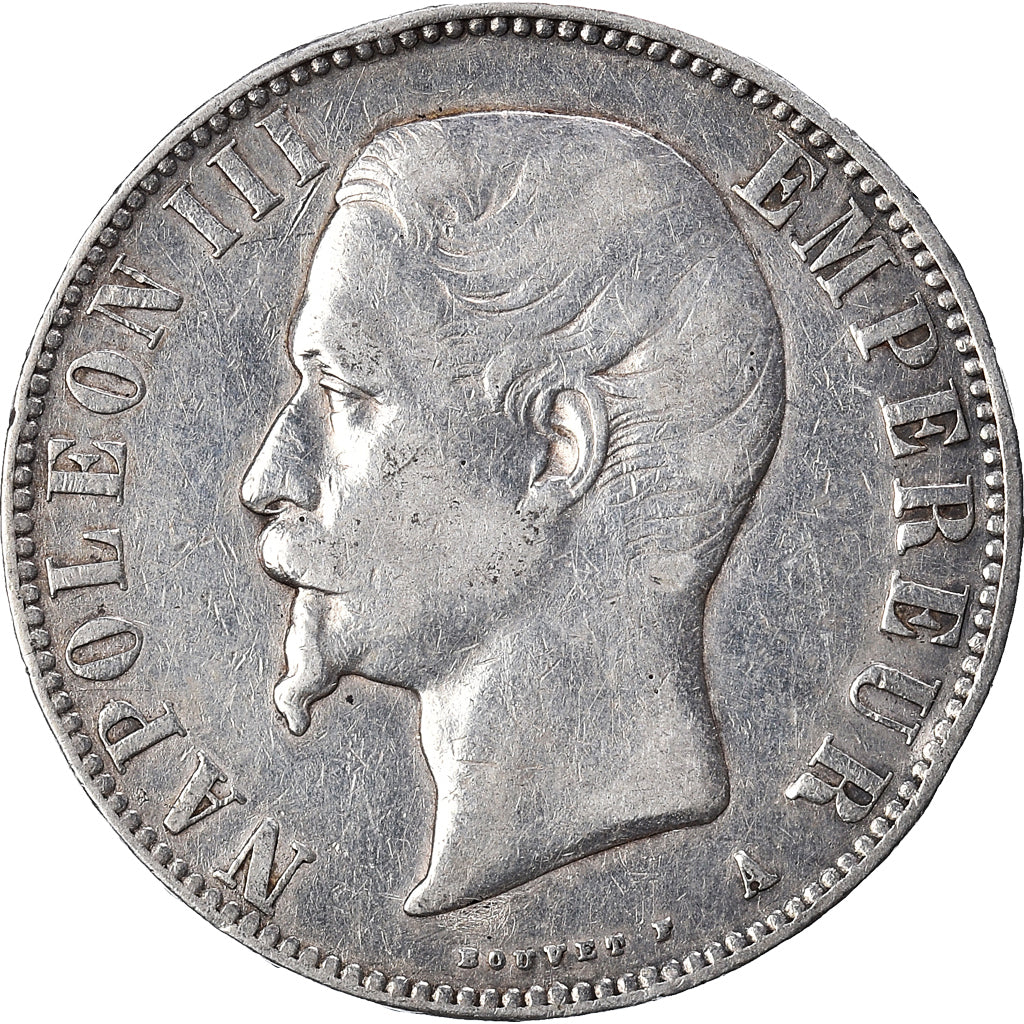 Moneta, Francja, Napoléon III, 5 Francs, 1856, Paris, VF(30-35), Srebro
