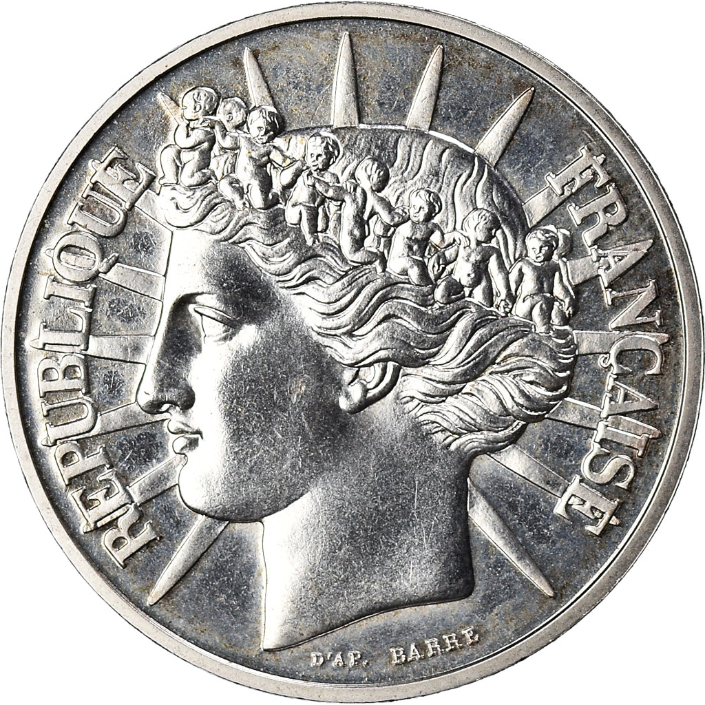 Münze, Frankreich, 100 Francs, 1988, Piéfort, UNZ, Silber, KM:P999