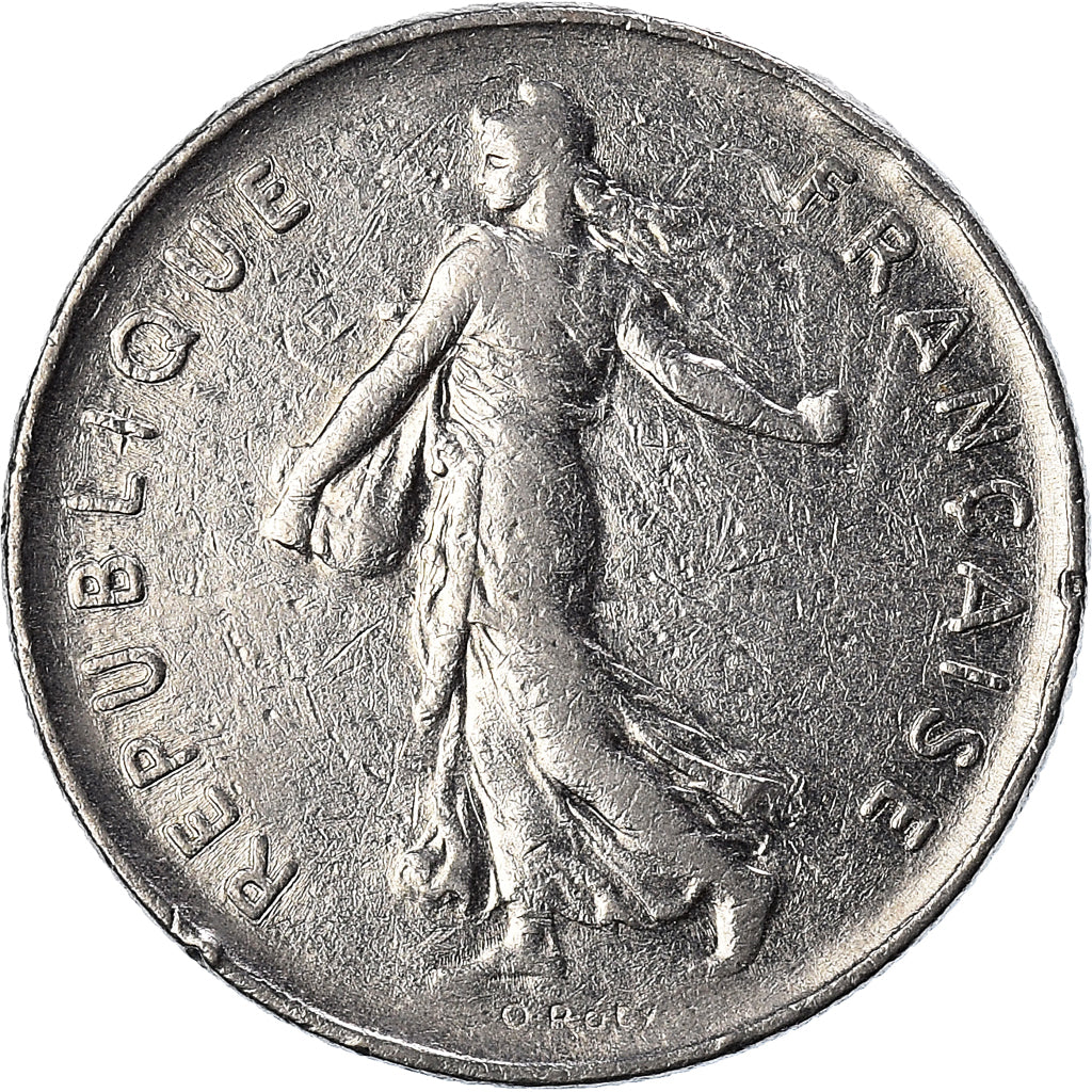 Coin, France, Semeuse, 5 Francs, 1973, Paris, VF(20-25), Nickel Clad