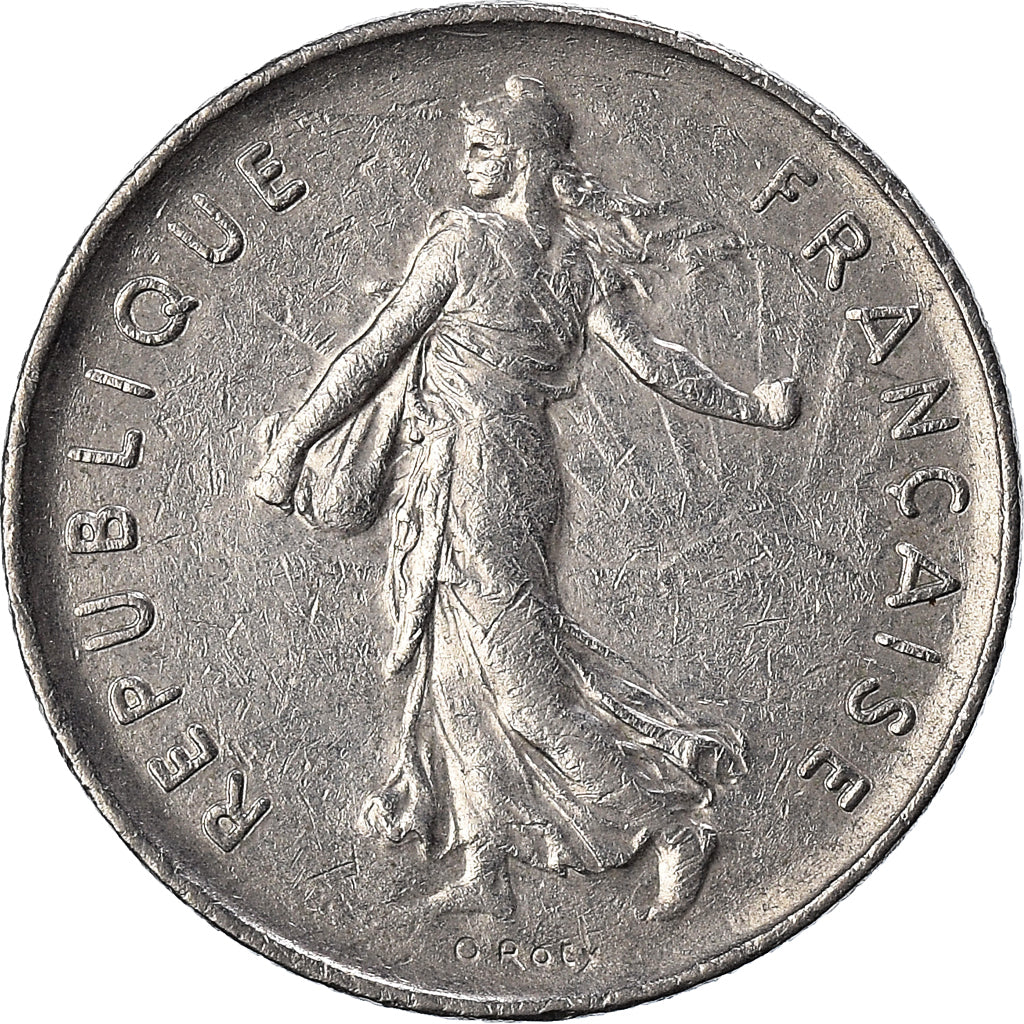 Monnaie, France, Semeuse, 5 Francs, 1991, Paris, TB, Nickel Clad Copper-Nickel
