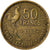 Munten, Frankrijk, Guiraud, 50 Francs, 1952, Beaumont - Le Roger, FR+
