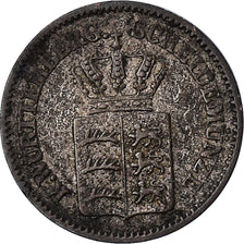 Moneda, Estados alemanes, WURTTEMBERG, Karl I, Kreuzer, 1871, BC+, Plata, KM:612
