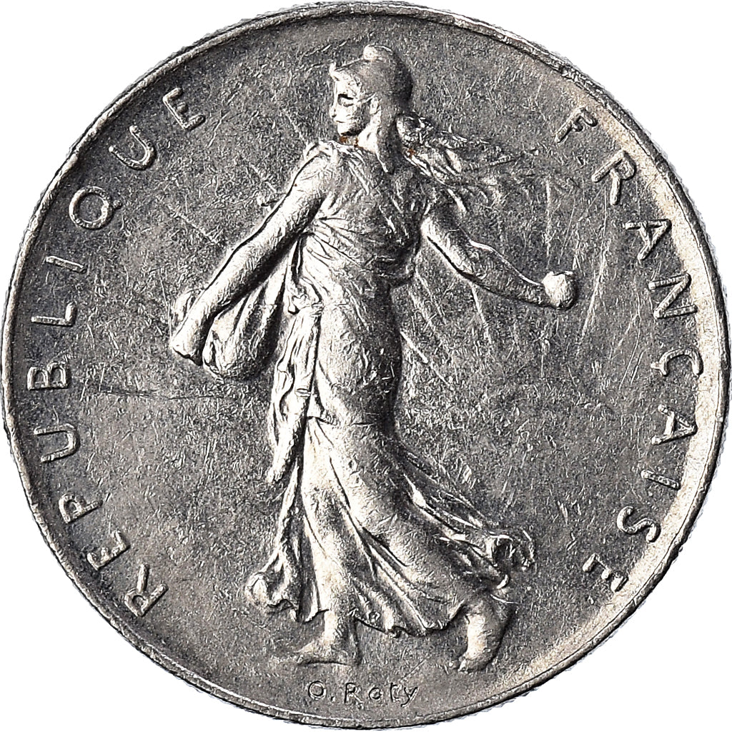 Coin, France, Semeuse, Franc, 1978, Paris, EF(40-45), Nickel, KM:925.1